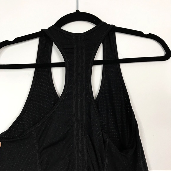 Vimmia Mesh Ruched Racerback Tank Top Black Small - Picture 7 of 7